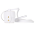 Micro Le Vanity, £120, Handbags, White, Leather, Front view